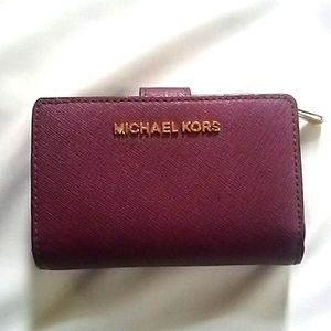 Michael Kors Purple Wallet